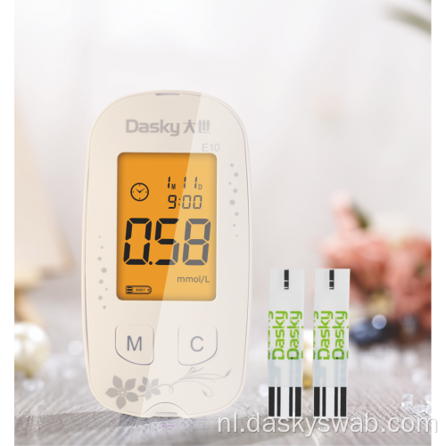 Bloedglucosemeter Bloedglucosemeter met pleister